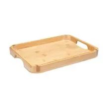 Bandeja Servir Retangular Bambus 30X23cm